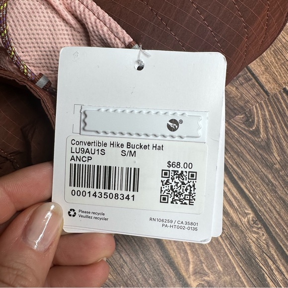 Lululemon Convertible Hike Bucket Hat NWT Size S/M (Ancient Copper) - Picture 15 of 16